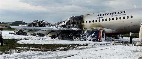 Cause Of Moscow Passenger Jet Crash That Killed 41