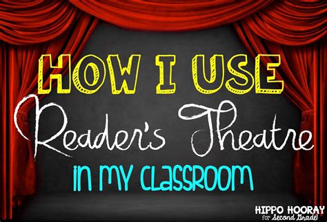 6 Reasons To Use Readers Theatre In Your Classroom Hippo Hooray For