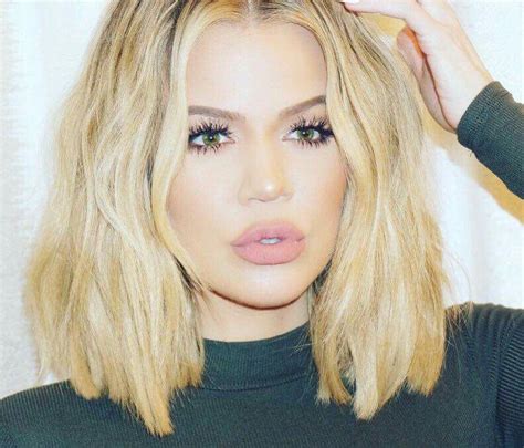 Khloe Kardashians Makeup Cheveux Khloe Kardashian Khloe Kardashian