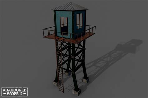 Army Guard Tower 3d Environments Unity Asset Store