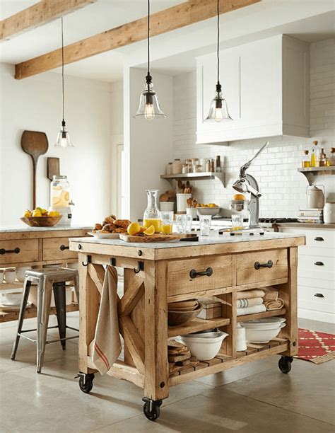 Find the perfect kitchen & dining furnishings at hayneedle, where you can buy online while you explore our room designs and curated looks for tips, ideas & inspiration to help you along the way. Rustic Kitchen Island on Wheels