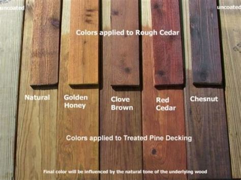 Behr Solid Wood Stain Color Chart