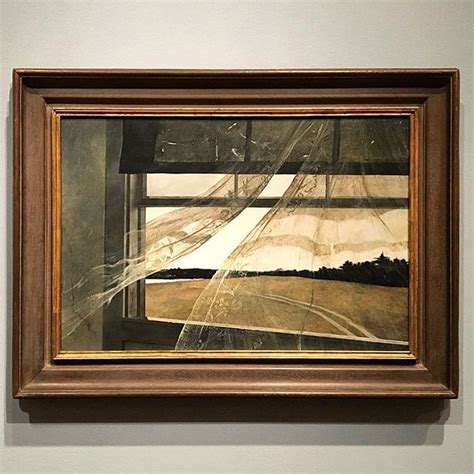 Andrew Wyeth ‘wind From The Sea Tempera On Hardboard 1947 Not On