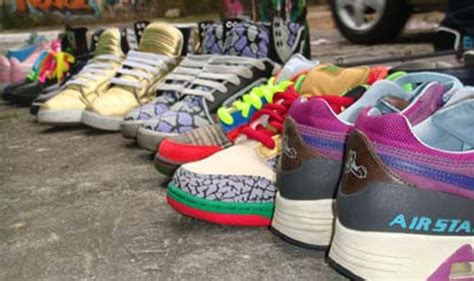 Cultura Sneaker Exibe Paixão Pelo Tênis Fashion Bubbles