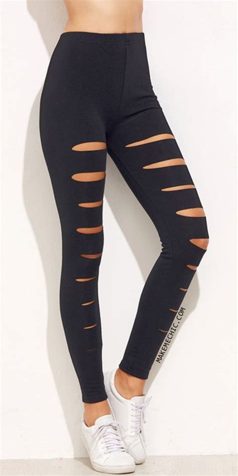 The Best Ripped Leggings Ideas On Pinterest Punk Costume Net Leggings And Tights Under Jeans