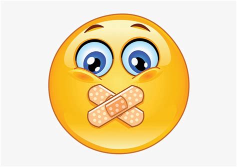 Keep Quiet Png Image Mouth Closed Emoji Free Transparent Png