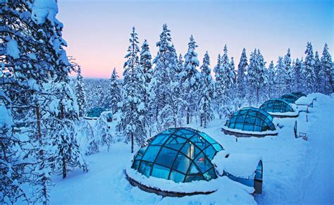 Kakslauttanen Arctic Resort Saariselka Finland Daylight Europe Glass