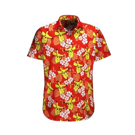 pikachu pokemon hawaiian shirt bbs leesilk shop