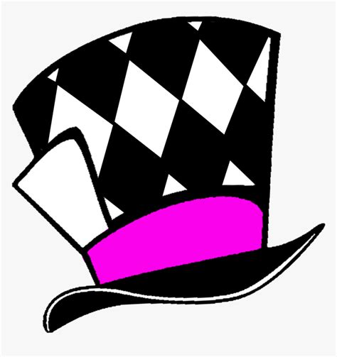 Clipart Mad Hatter Png - Mad Hatter Hat Clip Art, Transparent Png