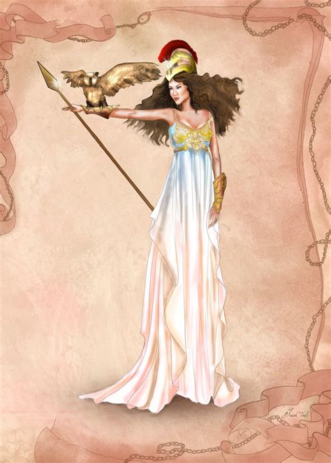 Greek Goddess Athena By Basaktinli On Deviantart