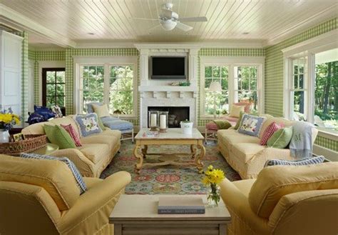 35 Inspirational Cottage Traditional Living Room