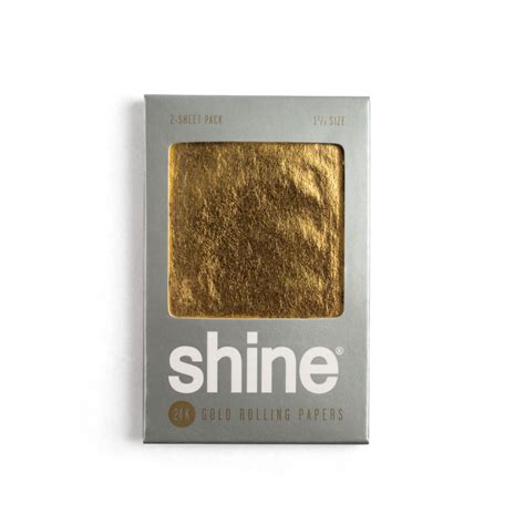 Shine Papers Shine 2 Sheet Pack Leafly