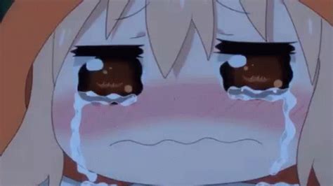 Crying Cute Anime Sad Tears PrimoGIF