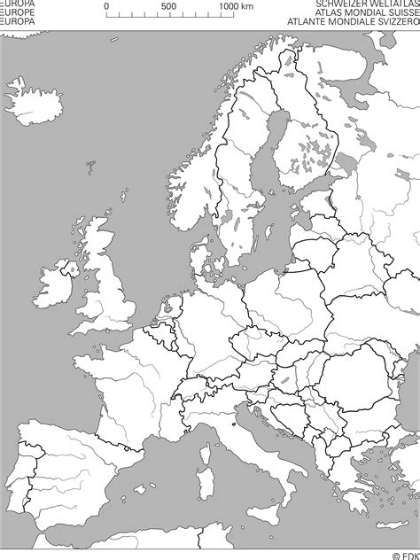 Gemessen an der weltweiten landfläche von 149,6 mio km² beträgt der anteil europas mit 10,180 mio km² nur ~7. Stumme Europakarte Zum Ausdrucken - My Blog