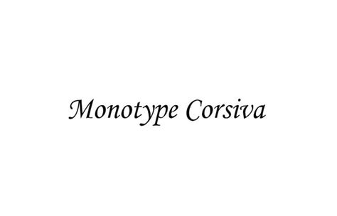Monotype Corsiva Font Free Download Fonty Fonts
