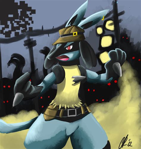 Lucario Battle Of The Shadows By Phatmon On Deviantart