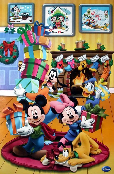 Disney Mickey Mouse And Friends Merry Xmas Disney