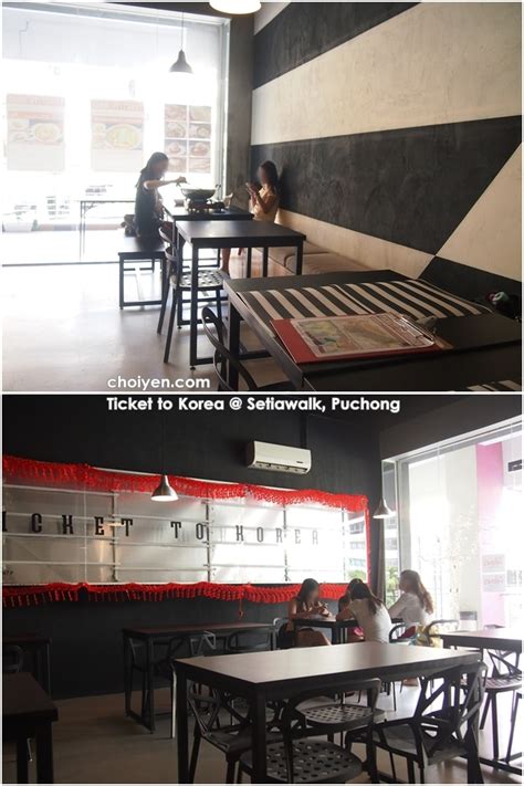 Ticket To Korea Setiawalk Puchong Mimis Dining Room