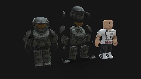 Roblox Halo Suit Download Free 3d Model By Nermin 70331bb Sketchfab