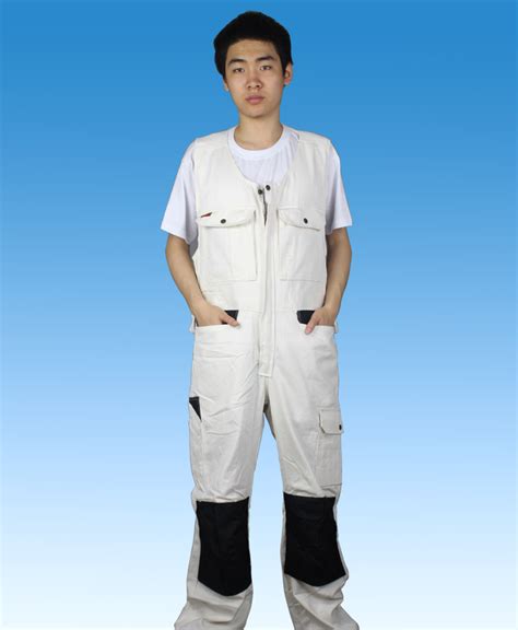 Work Overalls Mens Protective Coverall Repairman Jumpsuits Trousers