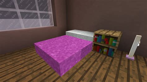 Betten haben die funktion, das man in ihnen schlafen kann, das heißt die nacht wird zum tag und falls man schon mal in seinem bett geschlafen hat, wird. ᐅ Großes, funkitonales Bett V2 in Minecraft bauen ...