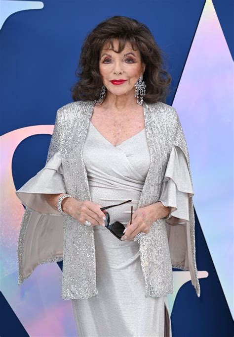 Joan Collins Looks Ageless As She Marks Milestone With Rarely Seen