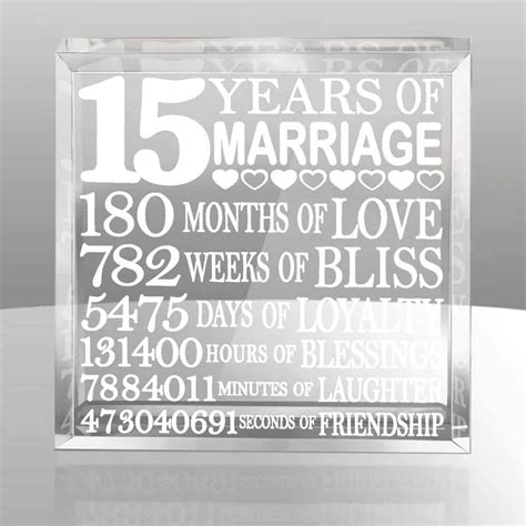 15 Year Anniversary 33 T Ideas That Your Partner Will Treasure