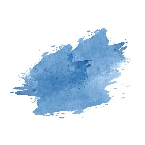 Blue Artistic Watercolor Splatter Vector Download Free Vectors