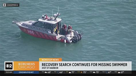 Recovery Search Continues Thursday For Missing Swimmer Youtube