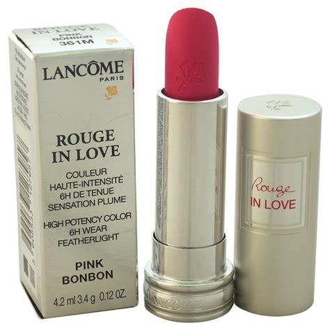 Lancome Rouge In Love High Potency Color Lipstick 361m Pink
