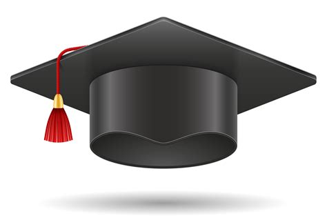 Academic Graduation Mortarboard Square Cap Vector Illustration 514924