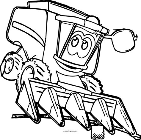 John Johnny Deere Tractor Coloring Page WeColoringPage 16