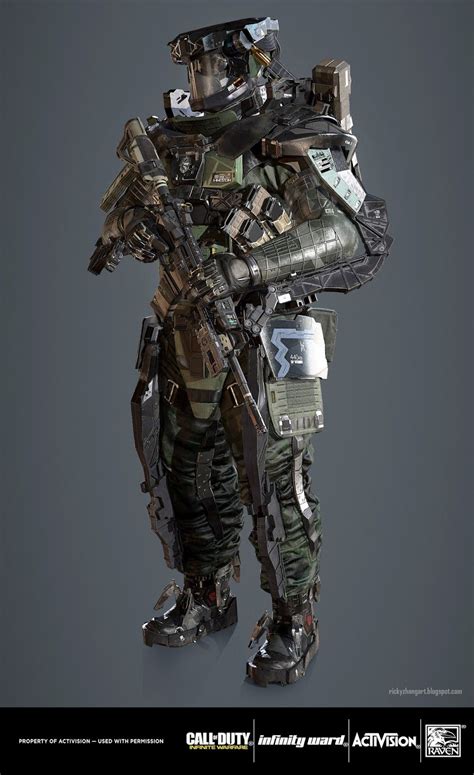 Infinite Warfare Call Of Duty Armor Concept