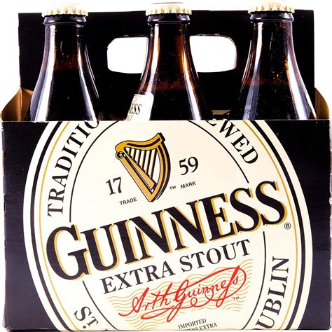Guinness Extra Stout 6pk 12 Fl Oz Bottles 5 Abv