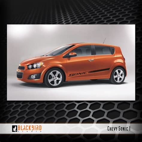 Custom Chevy Sonic Decal Designed And Fitted To Your Car