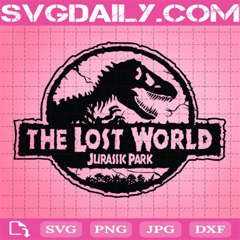 Jurassic Park The Lost World Svg Jurassic Park Logo Svg Dinosaur T