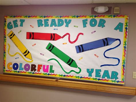 Crayon Bulletin Board For Back To School Bulletin Boards