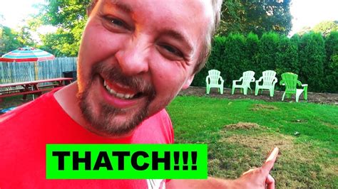 Mow the grass lower than usual. Fall Lawn Dethatching - Why and How to DeThatch Your Lawn the Easy Way - YouTube