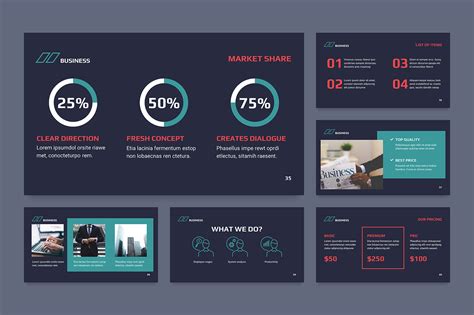 Business Consultant Powerpoint Presentation Template On Behance