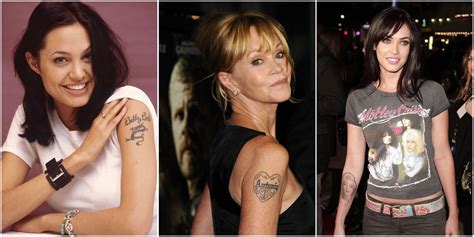 Celebrities You Didnt Know Had Tattoos Famous People Who Secretly Have