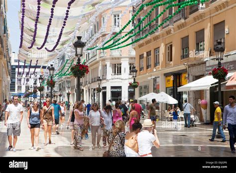 Shopping Centre At Malaga In Spain Europe Stock Photo Royalty Free