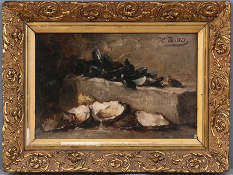 Hubert Bellis Still Life With Clams Bukowskis