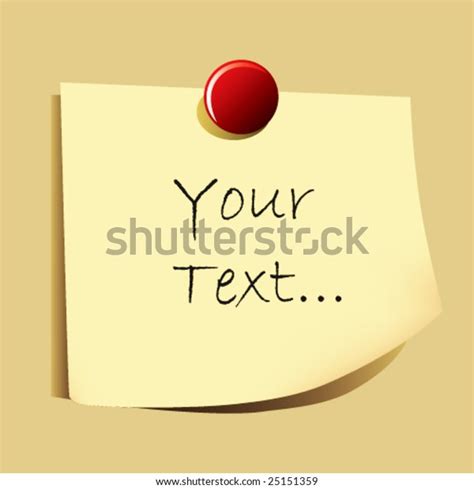 Note Paper Vector Art Stock Vector Royalty Free 25151359 Shutterstock
