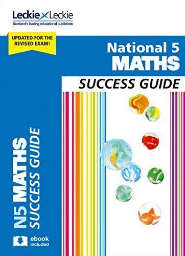 National 5 Maths Success Guide Success Guide By Nisbet Ken Leckie