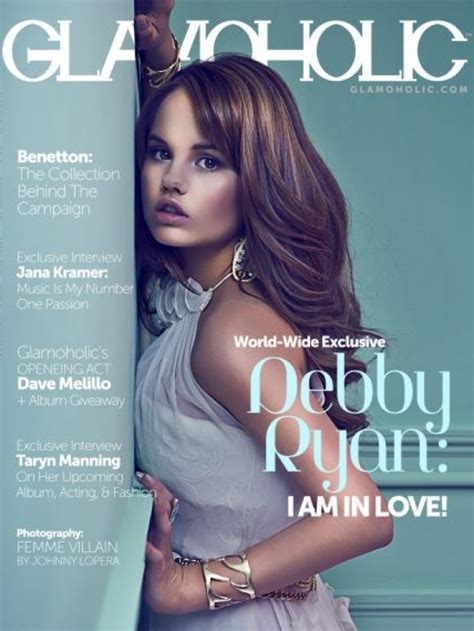 Debby Ryan Covers Glamoholic December 2011