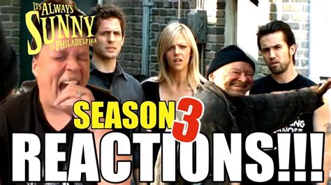 it s always sunny in philadelphia s3 e14 bums making a mess all over the city reaction 🌞