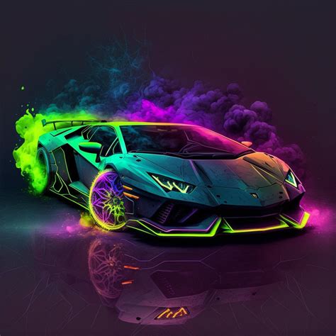 Lamborghini Veneno Rainbow