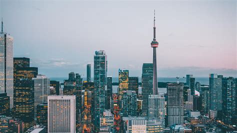 Download plotagon latest version 2021. 1920x1080 Toronto Citylights Tallest Skyscraper Dusk ...