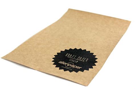 Kraft Paper 120gsm Sheets Shop Online Allen Paper