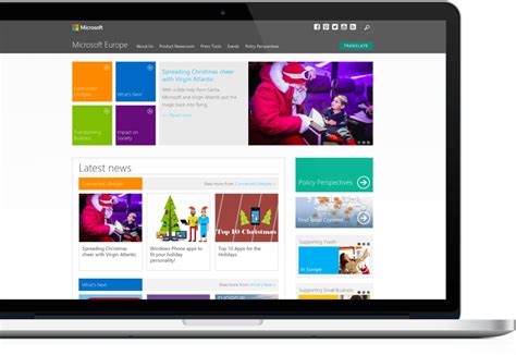 Microsoft Europe Website Portfolio Webdevstudios